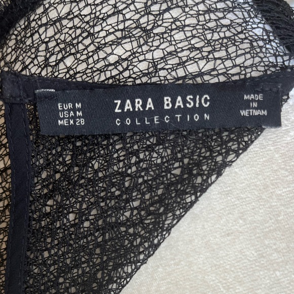 ZARA Pleated Baby Doll Top | Medium - Picture 9 of 9